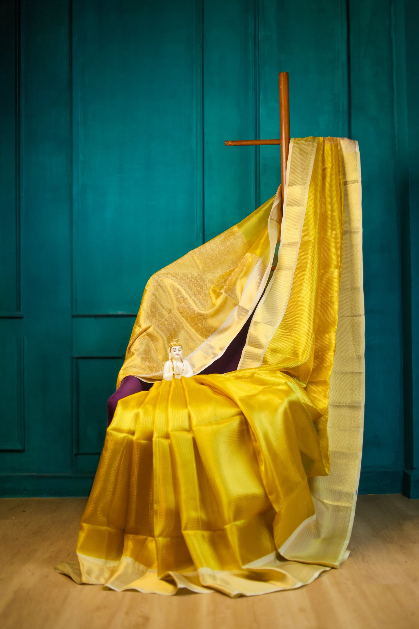 Rekha Pure Tissue Banarasi Handloom Saree