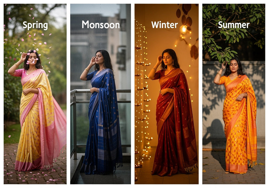 Sarees for Every Season: Your Year-Round Style Guide