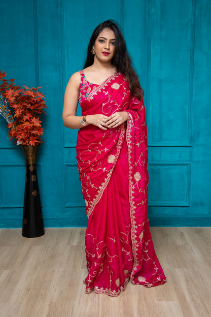 Pink Fantasy 6 Saree