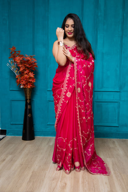 Pink Fantasy 6 Saree
