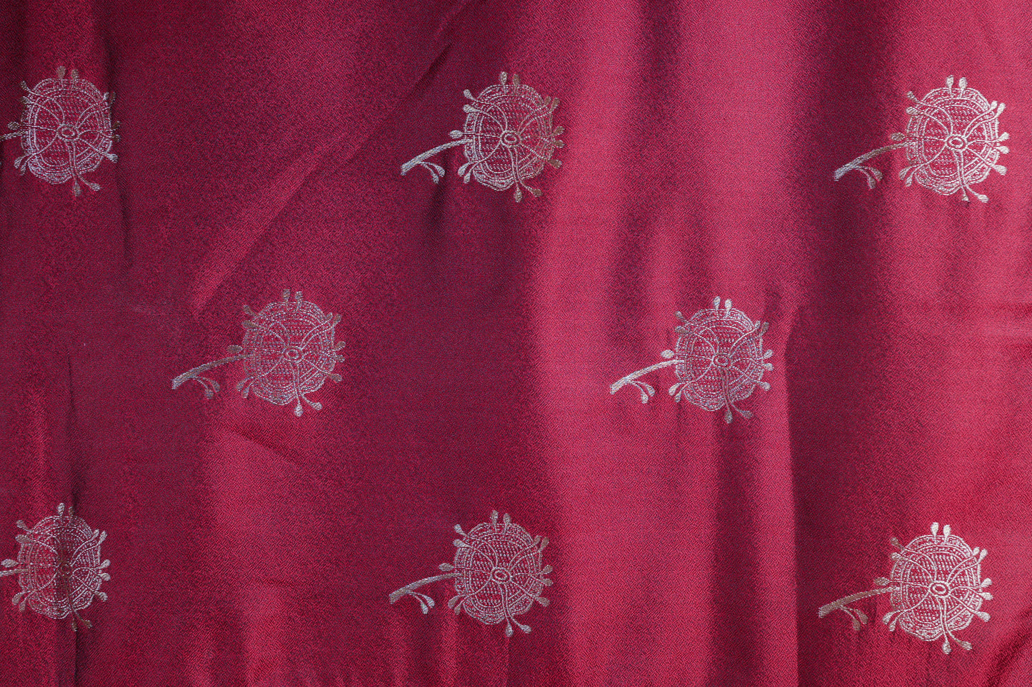 Maroon Mayuri Saree