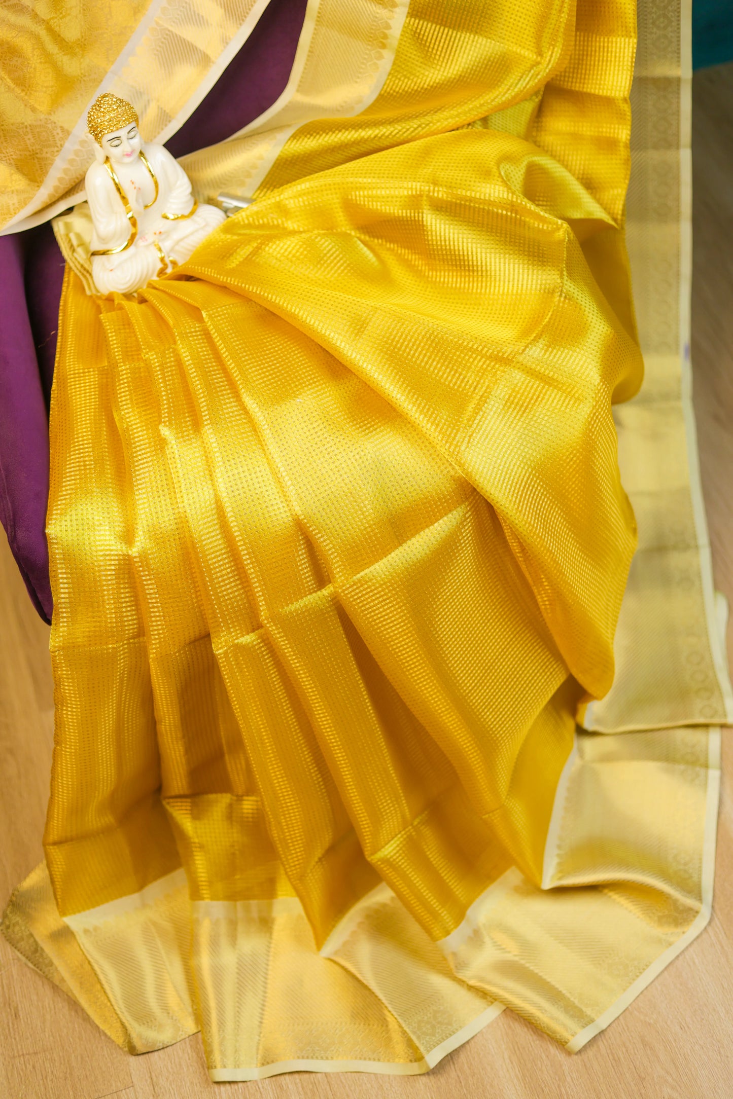 Rekha Pure Tissue Banarasi Handloom Saree