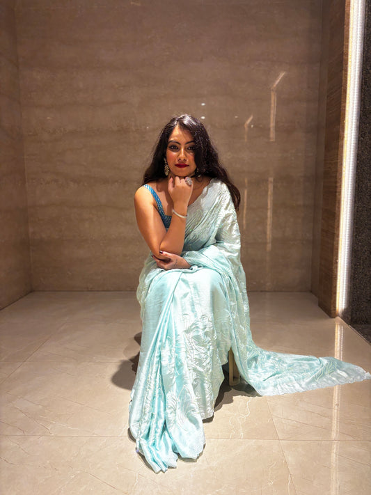 Bahar Sea Green Saree