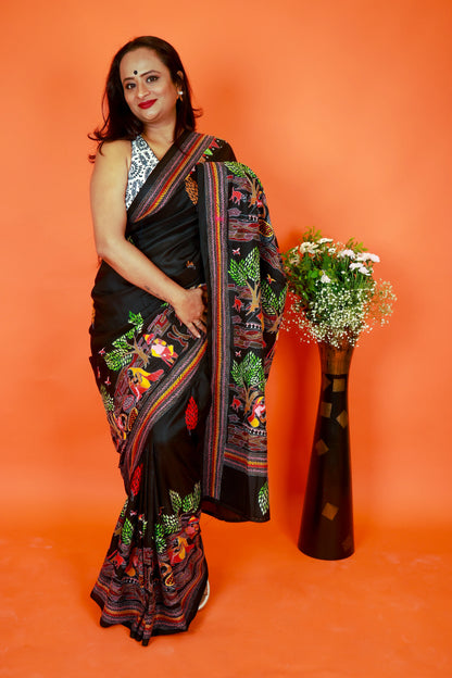Luxe Kantha Saree