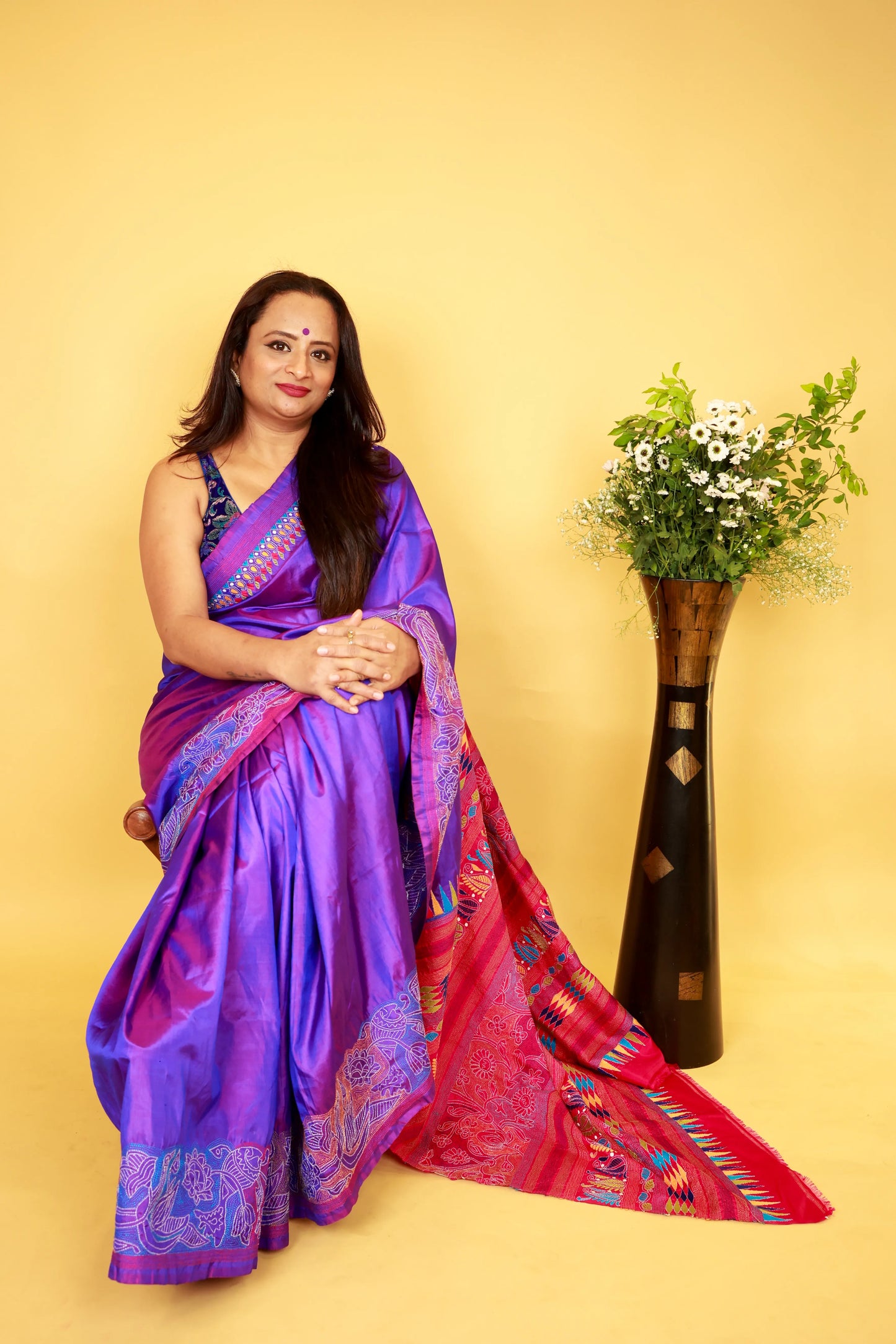 Royal Purple Kantha