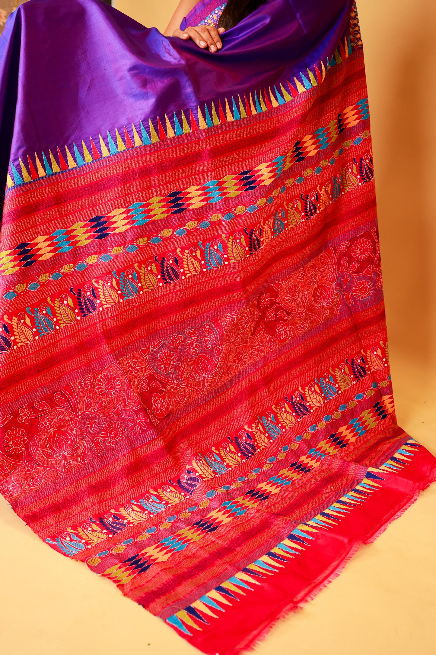 Royal Purple Kantha