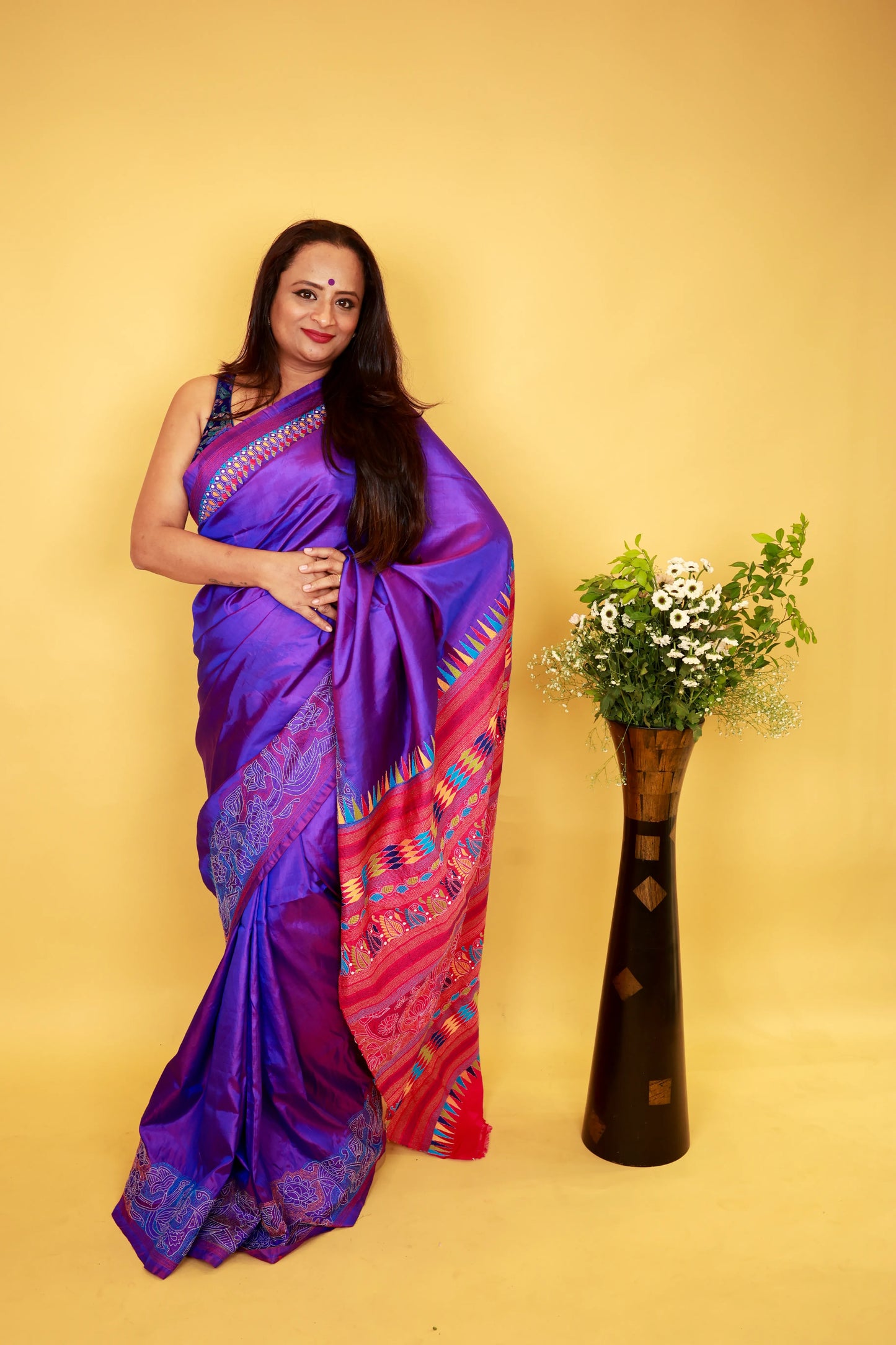 Royal Purple Kantha