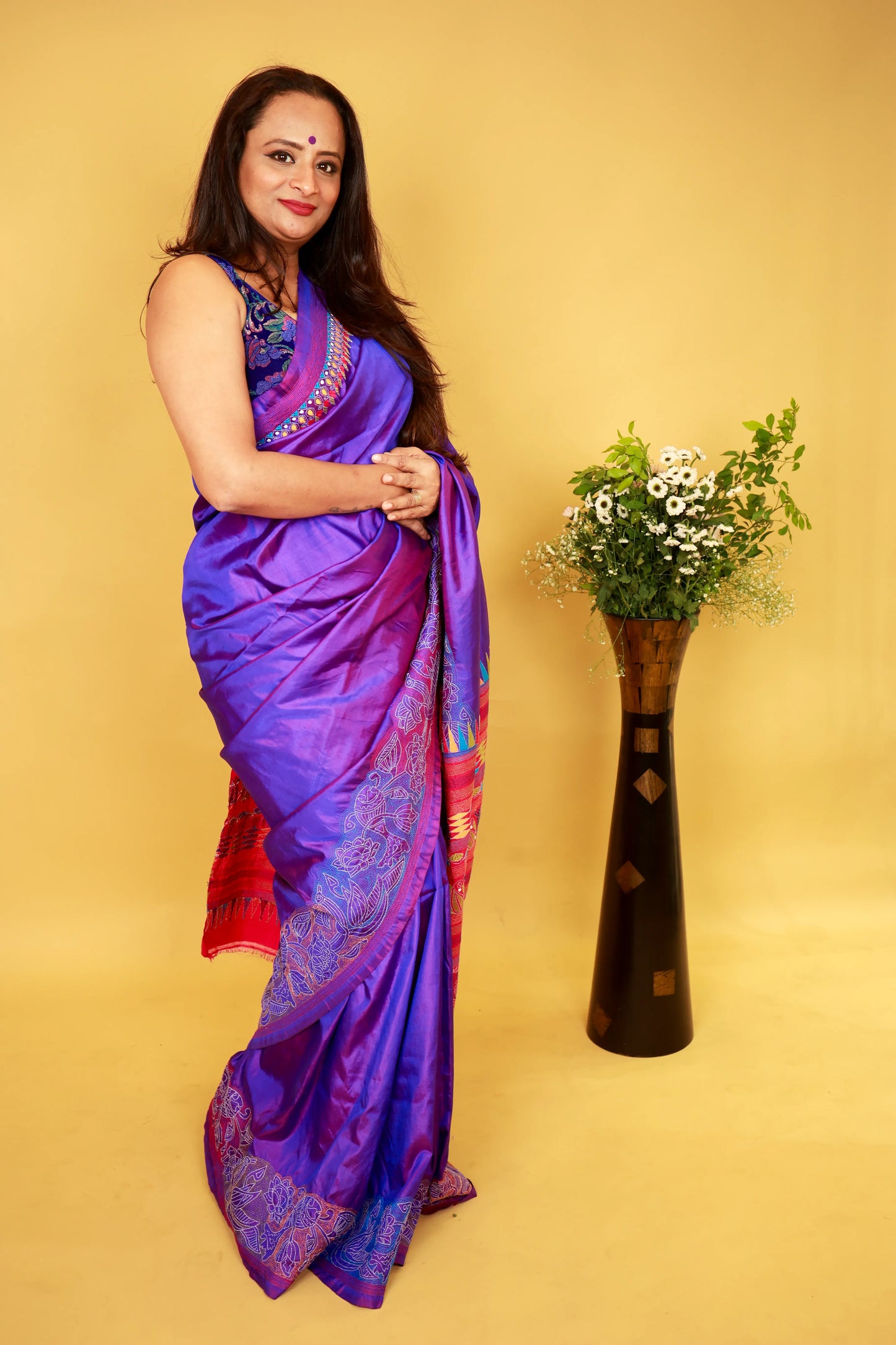 Royal Purple Kantha