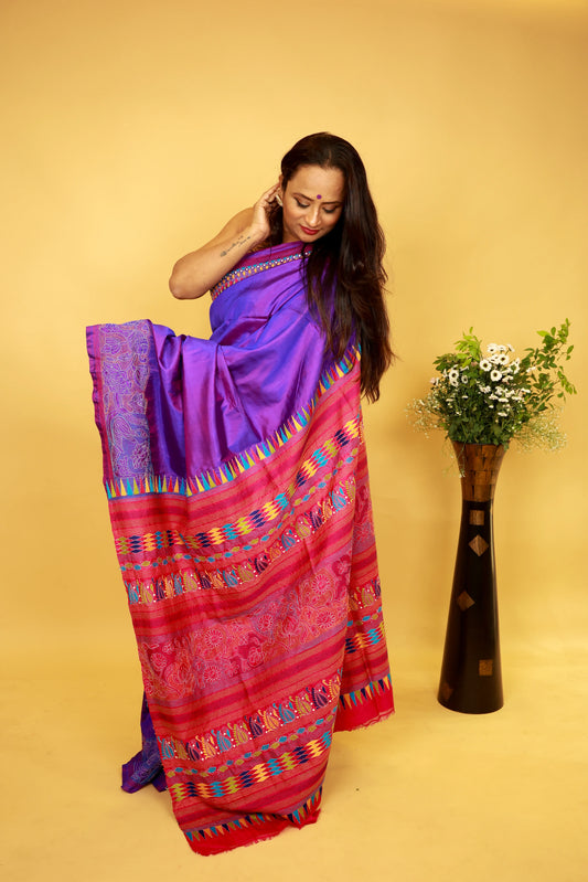 Royal Purple Kantha