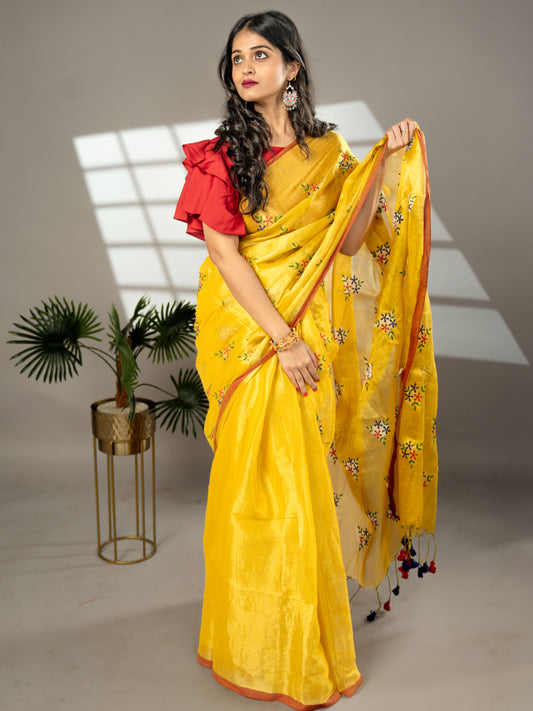 Raga Tissue Gold Yellow