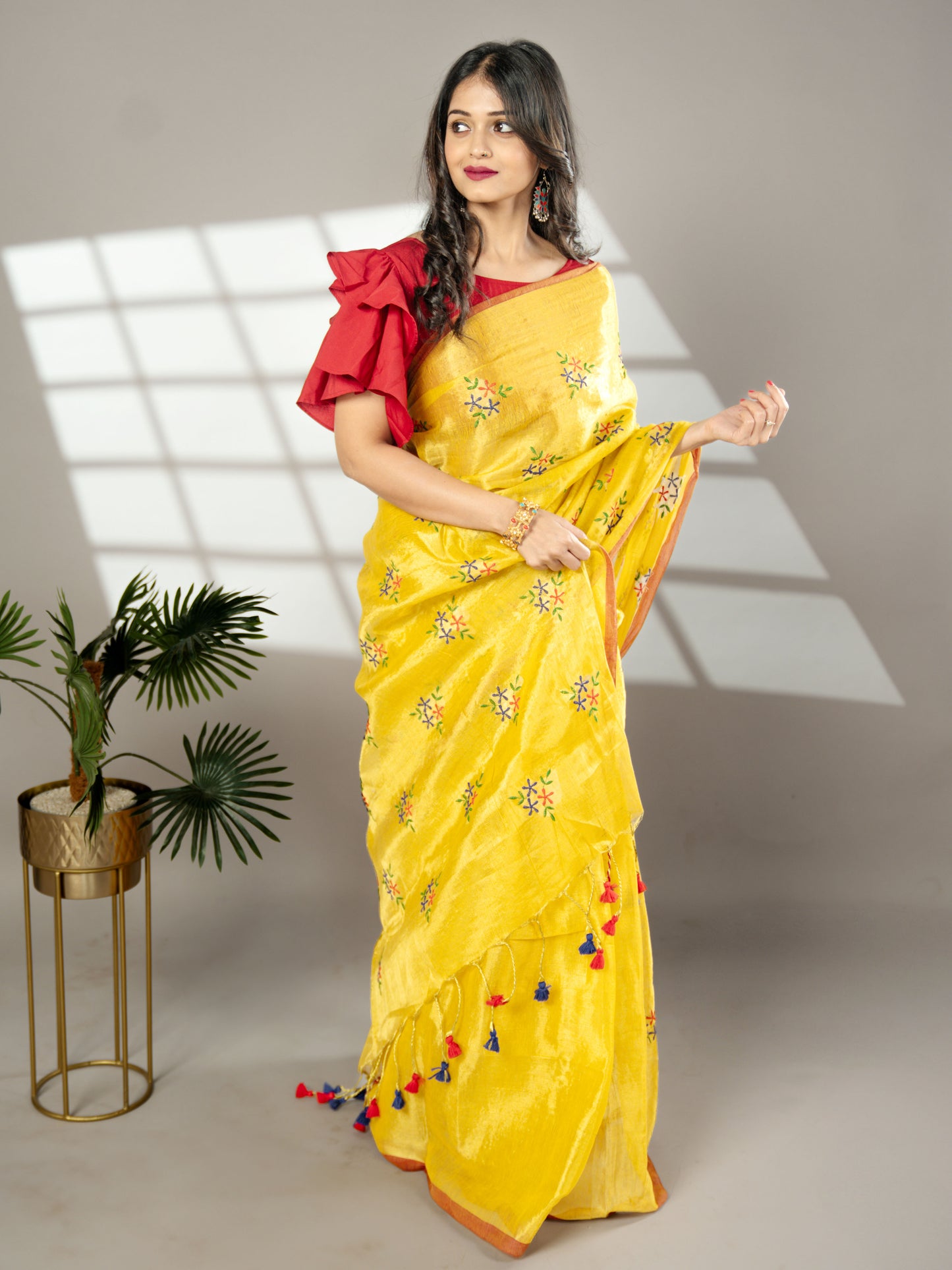 Raga Tissue Gold Yellow